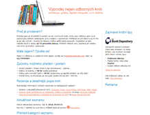 Tablet Screenshot of knihy.vaclavek.com